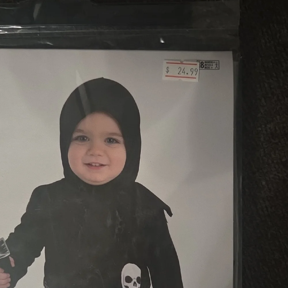 Reaper Faucheuse Kids Costume - Black